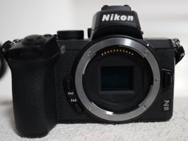 Nikon Z50 + NIKKOR Z DX 16–50 mm VR & 50–250 mm VR