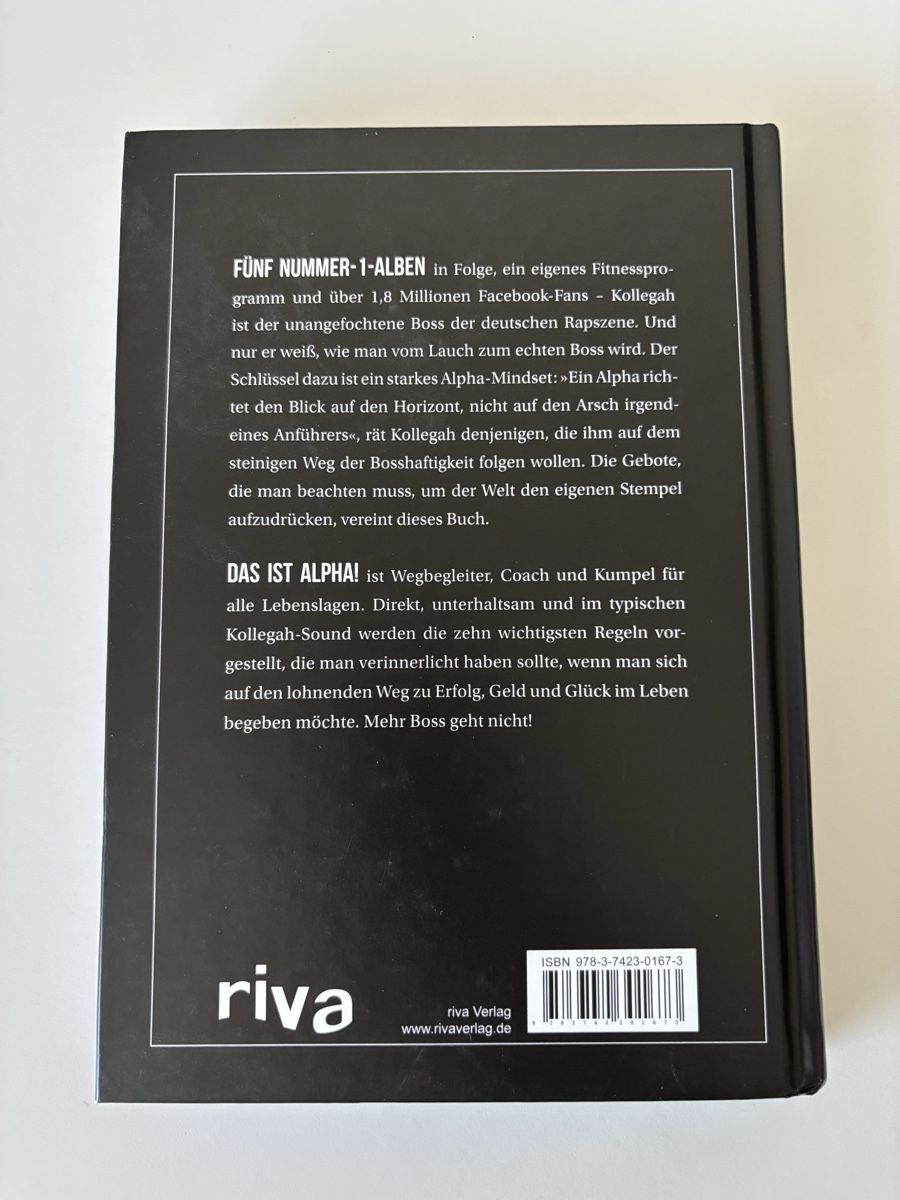 Libri: Kollegah - Das ist Alpha! – Usato da Wiesendangen venduto da linktheduude 1