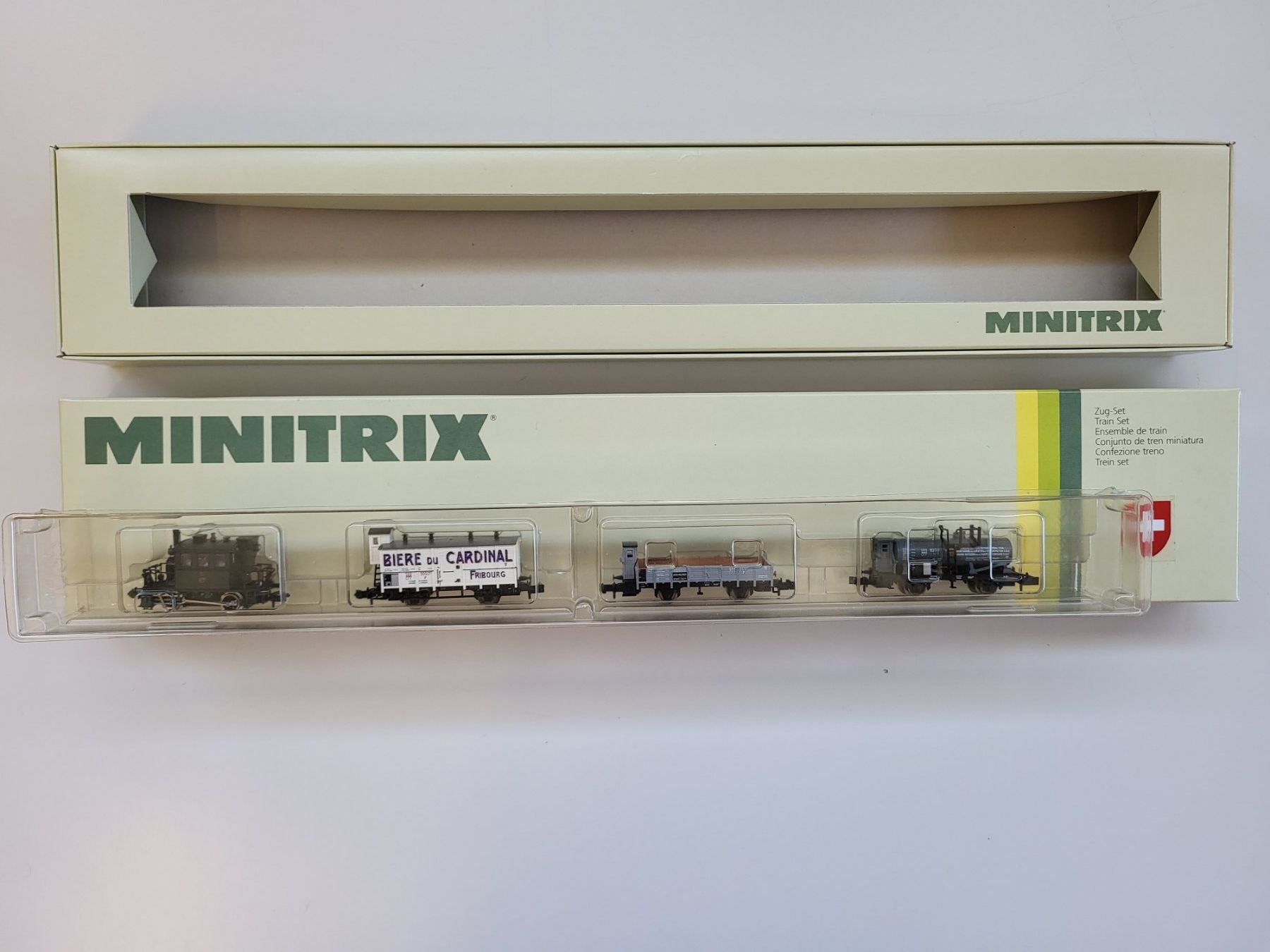 Trix Modelleisenbahnen: Minitrix 71004 Zug-Set – Gebraucht aus Brügg BE von POU-BELLE