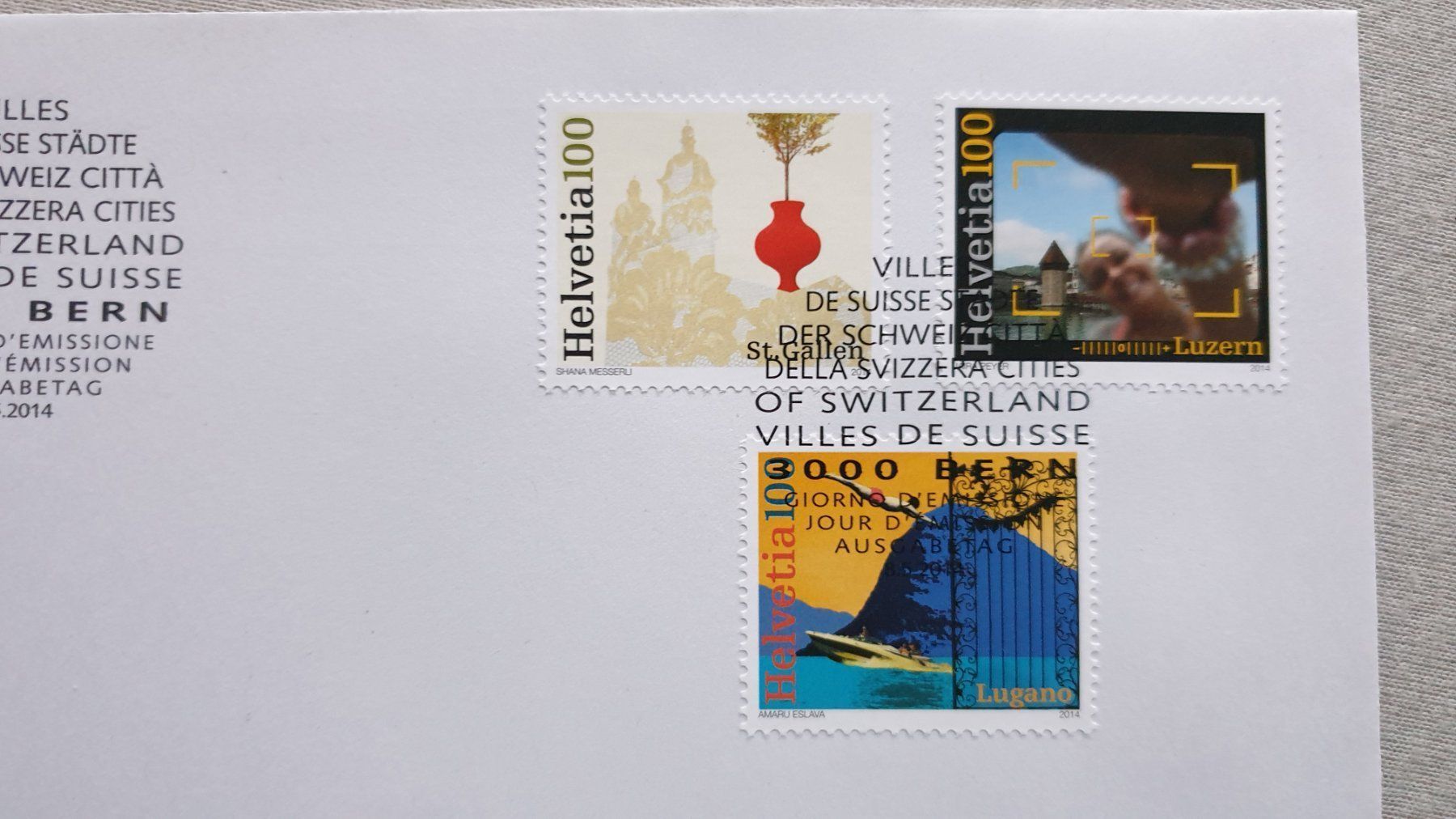 Alle Briefmarken: (665) «Städte der Schweiz III» mit ET – Gebraucht aus Schwarzhäusern von Inot3 1
