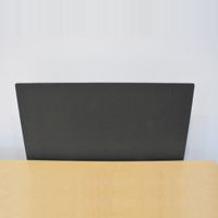 Lista Office LO One Trennwand mit Tischhalterung Anthrazit