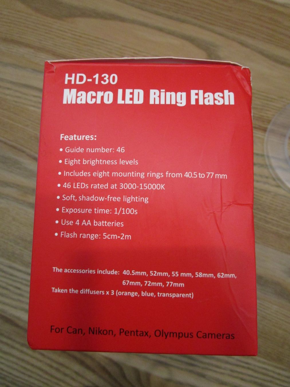 Flash: Macro LED Ring Flash – Usato da Volketswil venduto da Megaissimo 2