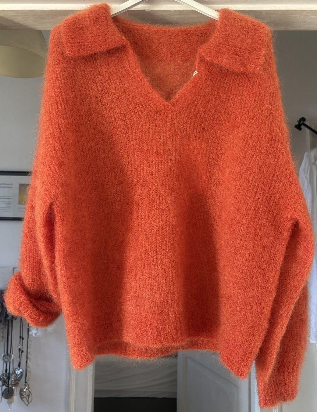 Pullover & Sweatshirts: PULLOVER AVEC 80% KID MOHAIR! M – Neu und originalverpackt aus Locarno von NicoNion
