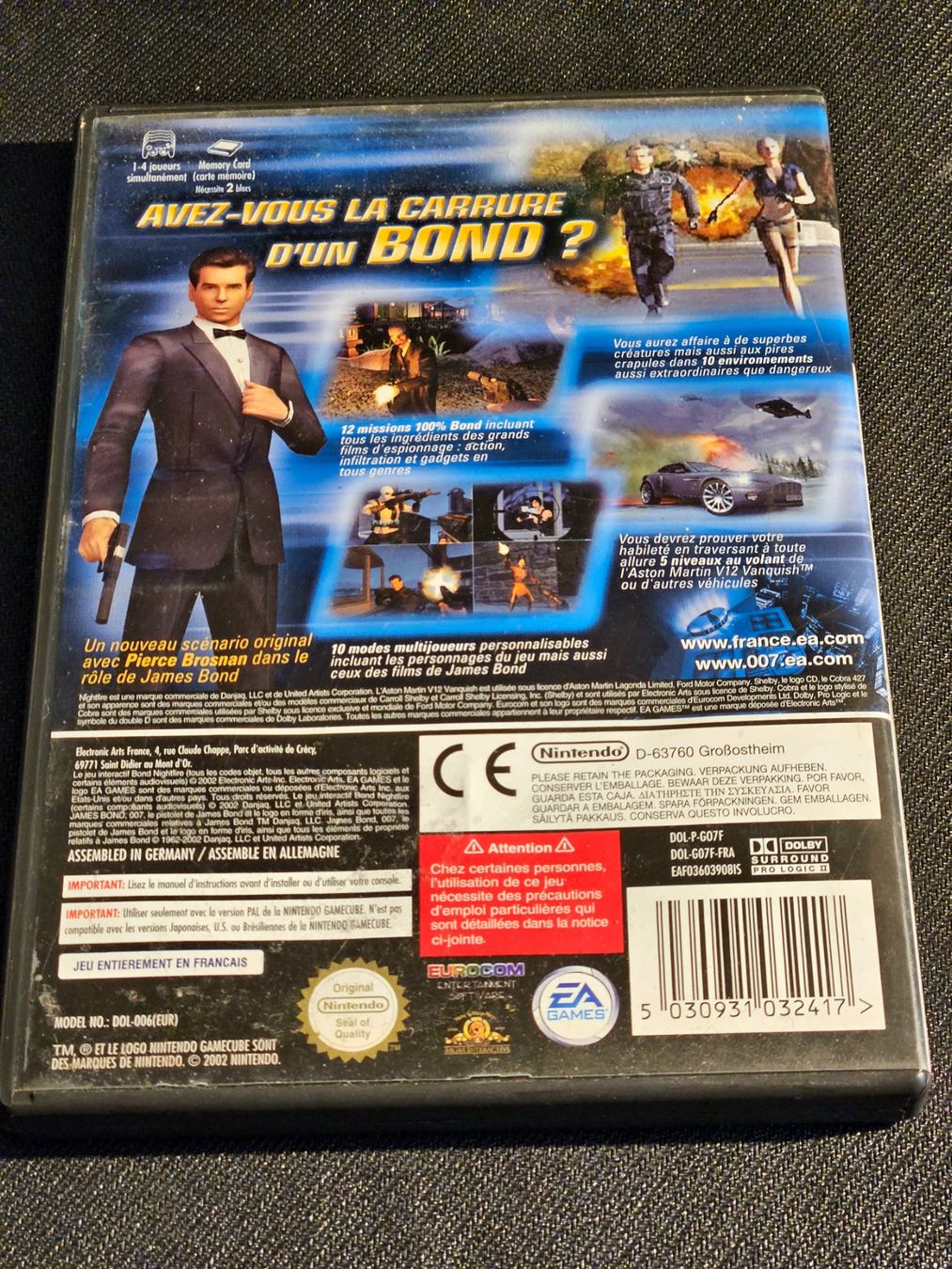 Nintendo Spiele: James Bond 007 : Nightfire - GameCube – Gebraucht aus Paudex von  1