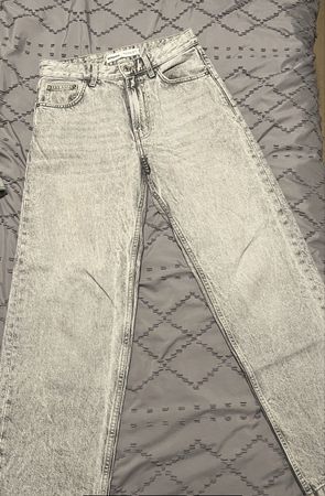 Bershka Jeans grau verwaschen