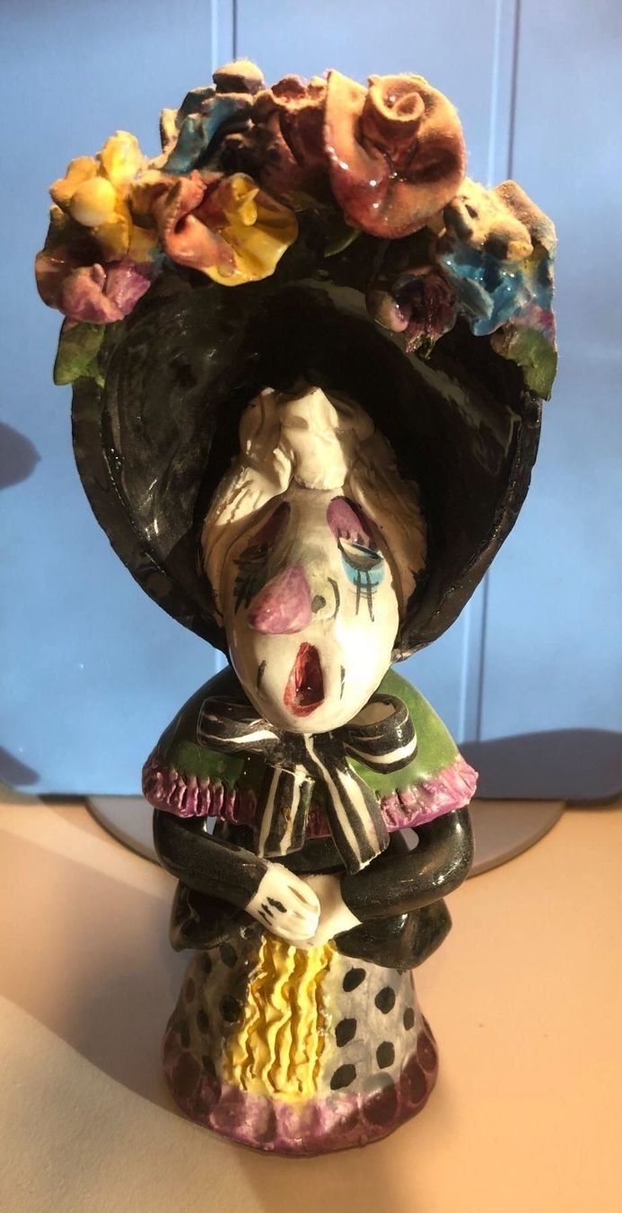 Statuette: Fasnachtsfigur / Alti Tante - Vortrab – Usato da Therwil venduto da Scheili74