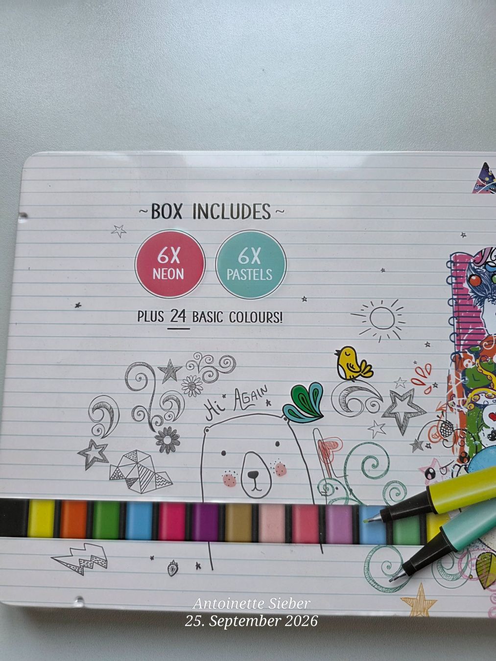 Stifte & Marker: Bruynzeel Fineliner-Set mit 36 Farben – Neu und originalverpackt aus Salez von Bellas-Huesli10 3