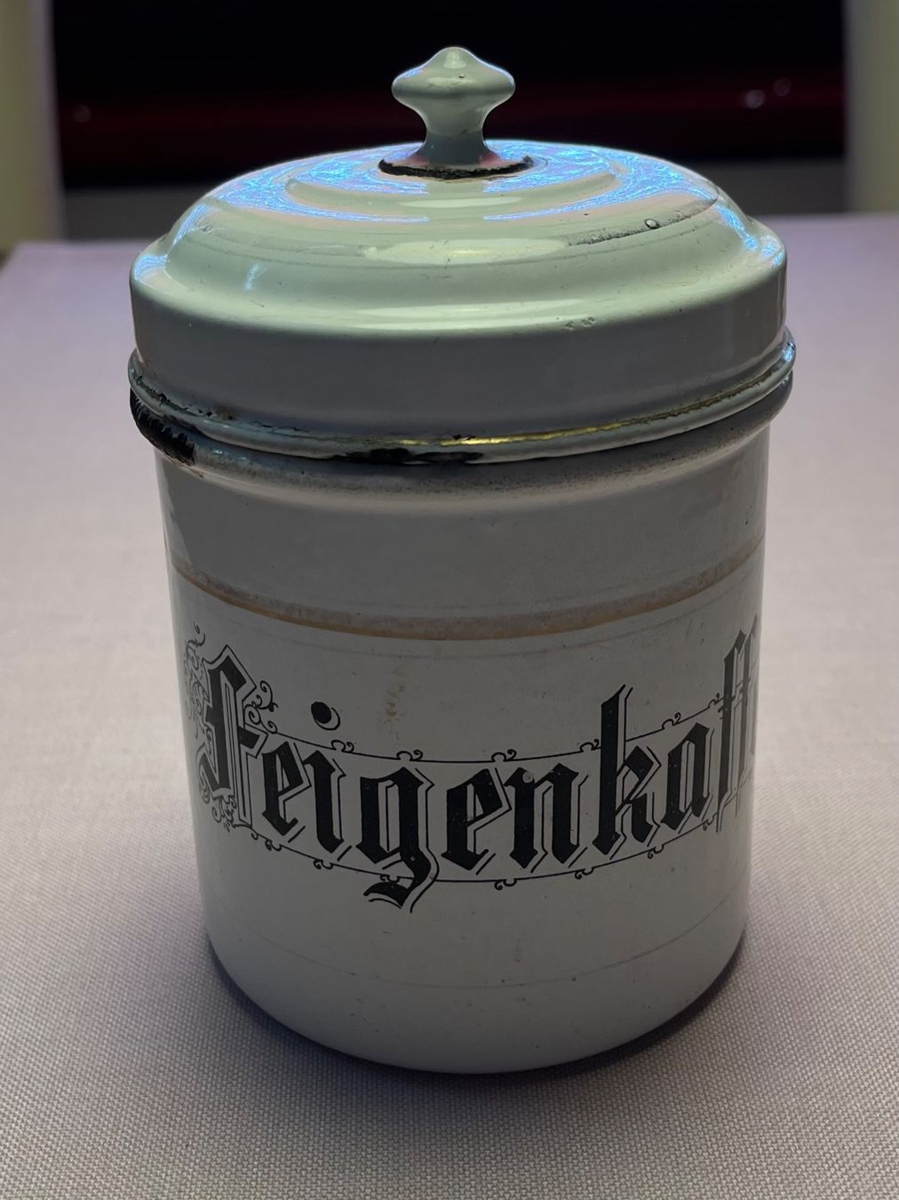 Pentole: Antike Kaffe Emaildose – Usato da Roggwil TG venduto da Jolivon63