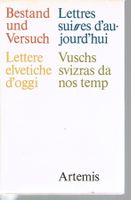 Mariacher/Witz - Bestand und Versuch, Schweizer Schrifttum