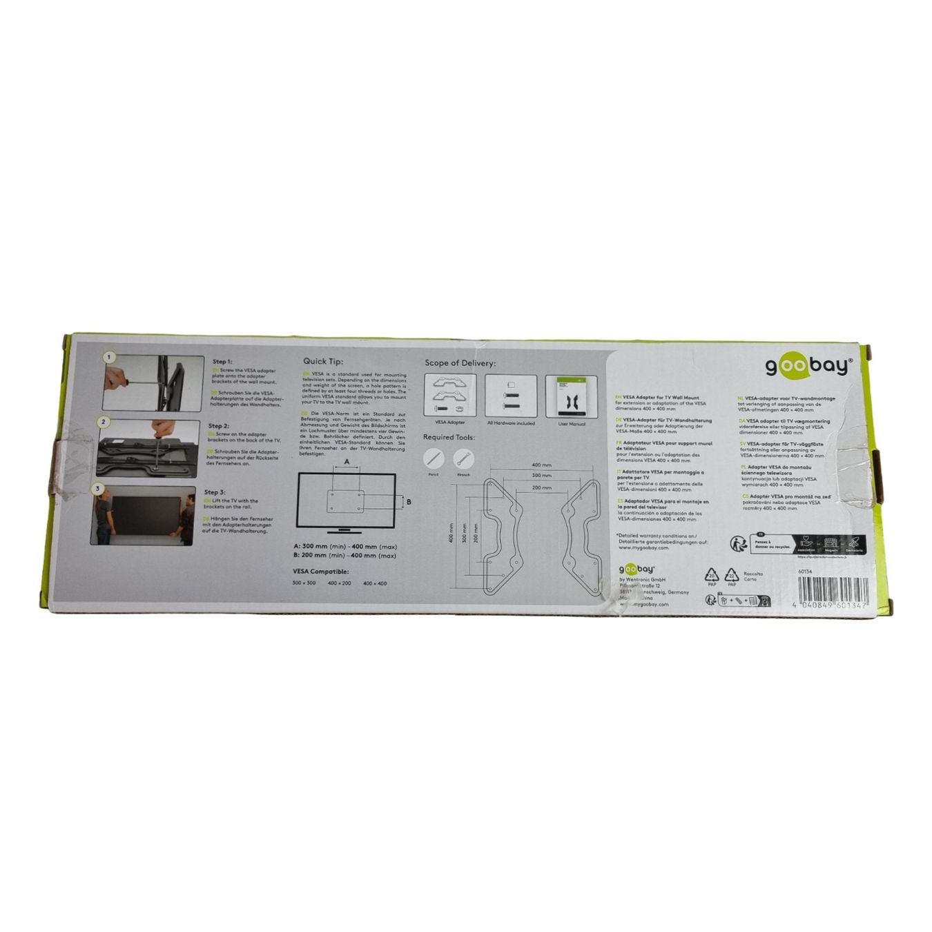 Fixations: GOOBAY Vesa Adapter – Neuf (Voir description) à Wangen b. Olten par Restwert_Wangen 5
