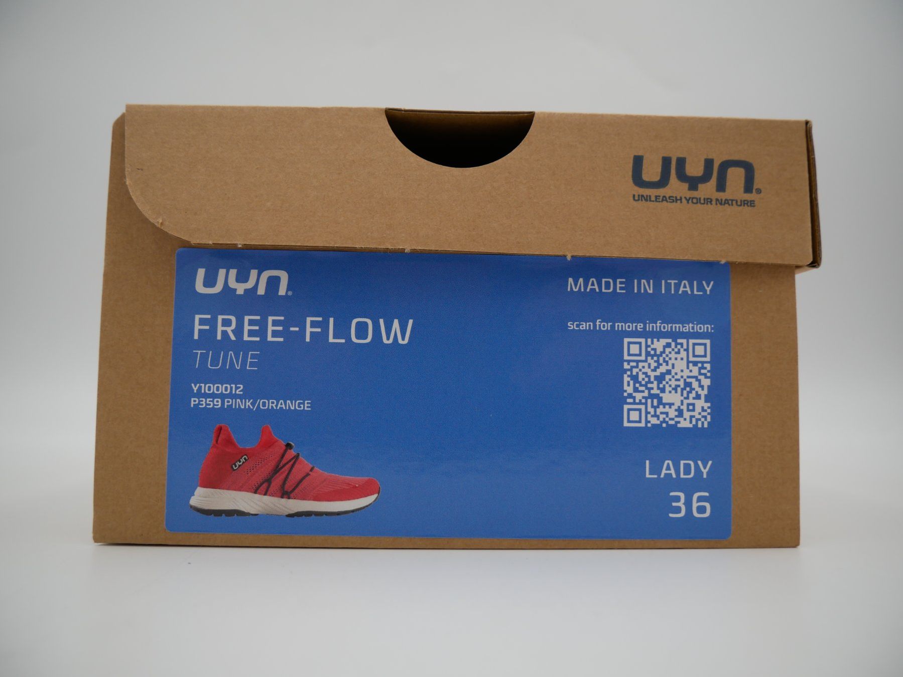 UYN Scarpe da donna: UYN FREE FLOW TUNE, PINK/ORANGE, GR. 36 – Nuovo (secondo la descrizione) da Winterthur venduto da Restwert_Winterthur 7