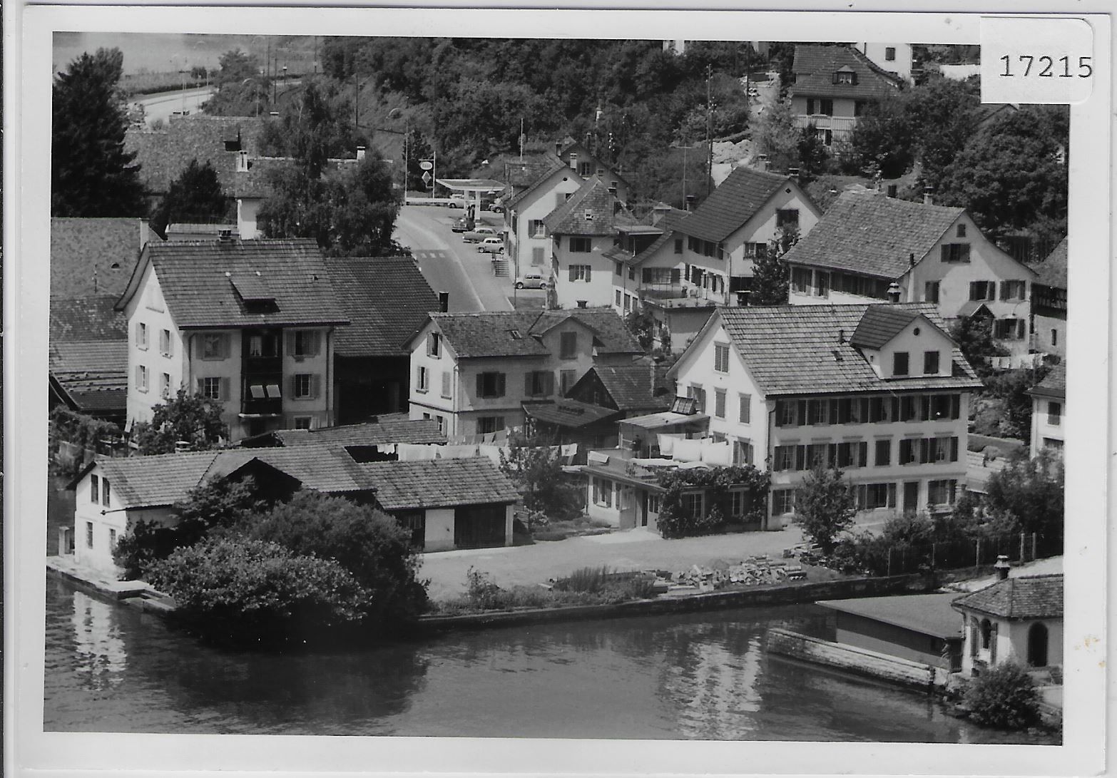 Cartoline postali: Flugaufnahme Stäfa ZH - Seestrasse 24 – Antico da Ettingen venduto da Kartenplanet