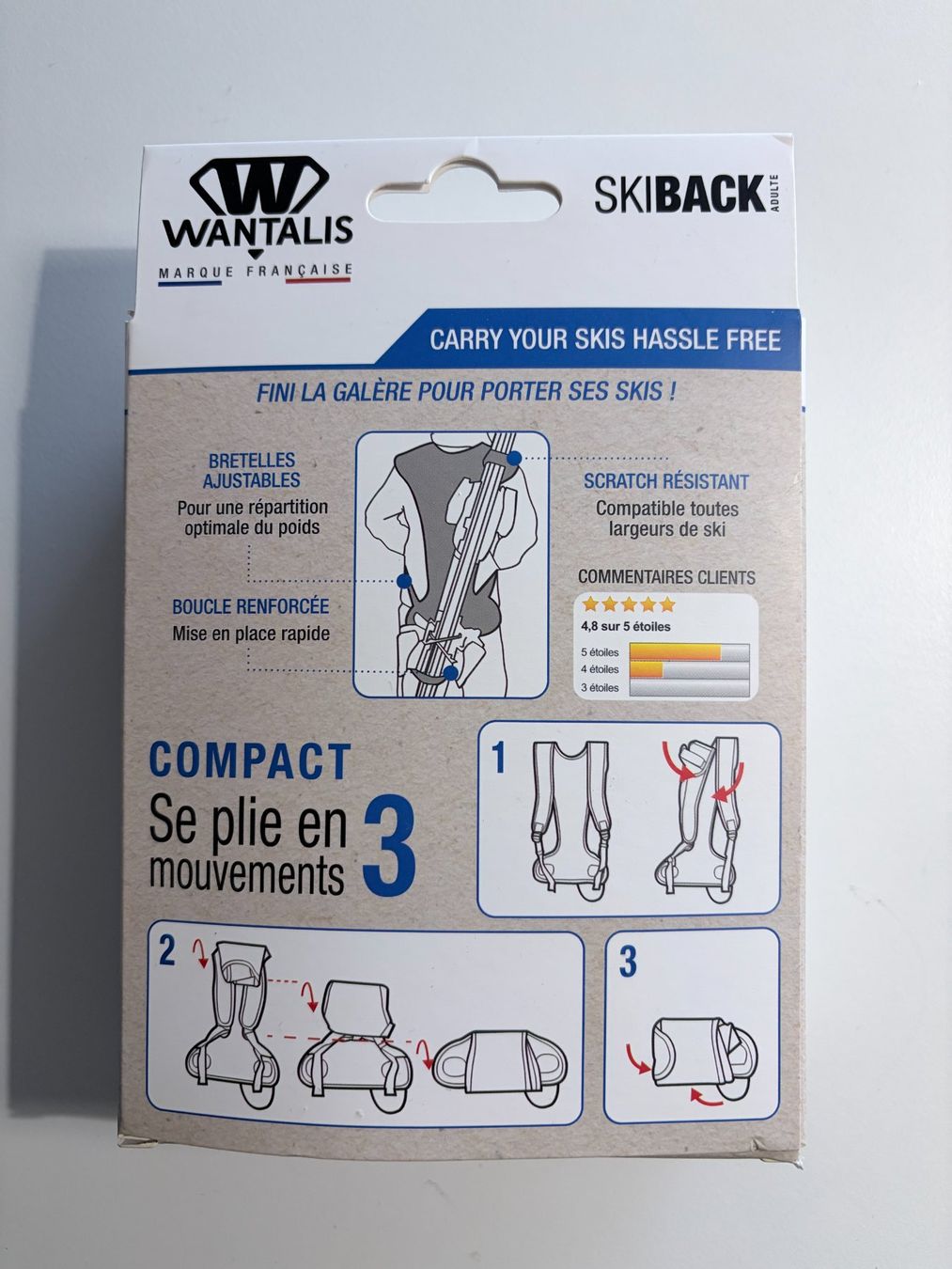 Sci: Skiback 185 cm – Nuovo e nell'imballaggio originale da Lausanne venduto da ipanema23 2