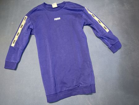 Puma Kleid/Long-Pullover lila, Grösse 140, neuwertig