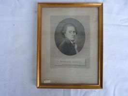 Kupferstich Rudolph Schinz gerahmt gebraucht