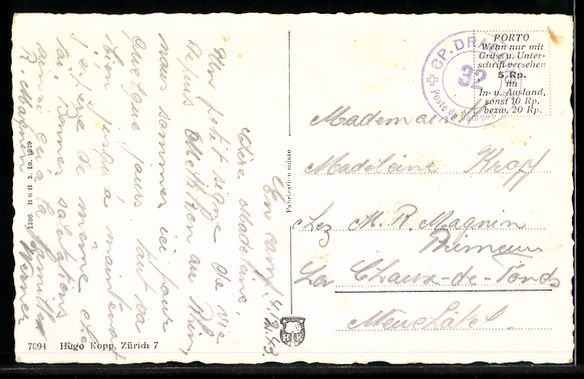 Cartes postales: Mellikon /Aarg., Teilansicht aus der Vog – D'occasion à Berlin par bartko-reher 1