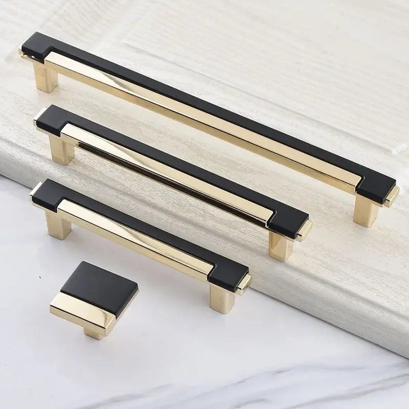Ferramenta: 10x Möbelgriff Gold und Schwarz Knob Pulls - Poignée meuble – Nuovo e nell'imballaggio originale da Lausanne venduto da batishop 3