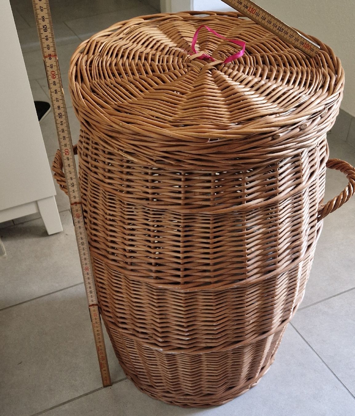 Cesti per biancheria: panier à linge en osier – Usato da Couvet venduto da Pioune 1