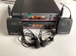 1X Sennheiser EW 100 G3 &Taschensender & Clip Mikrofon