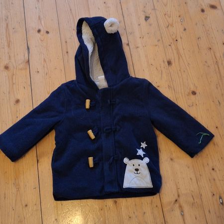 Baby Jacke blau ca. Gr. 74/80