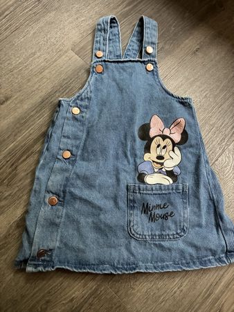 Jeans Kleid Minnie Maus Grösse 92-98 cm