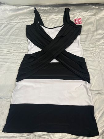 Minikleid Cocktailkleid Figurbetont Stretch Gr L NEU