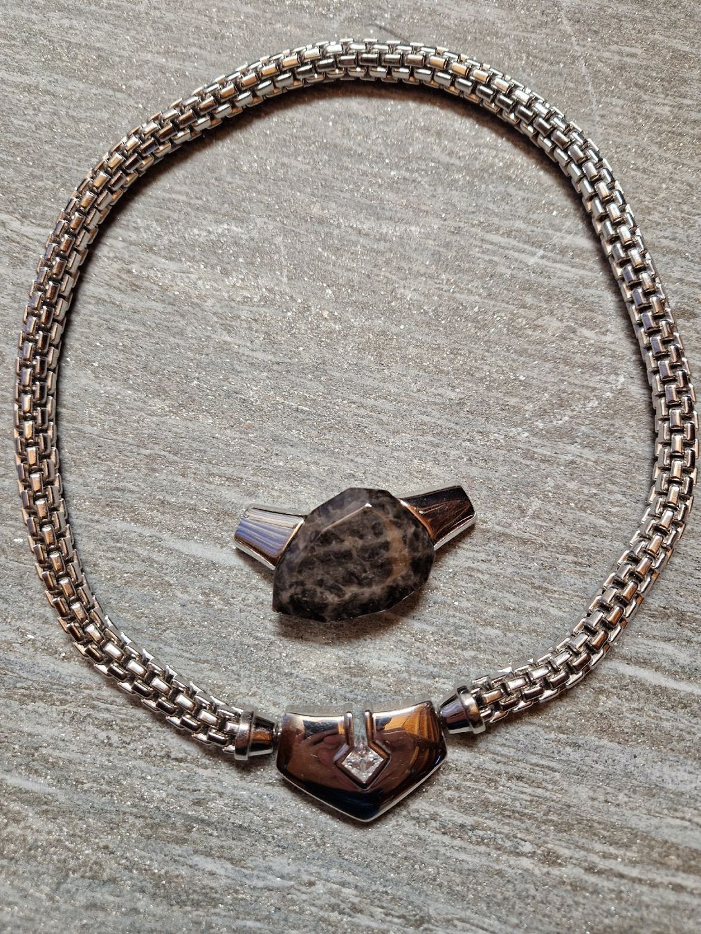 Pierre Lang Catenine: Collier Magnet mit 2 Anhänger Pierre Lang – Usato da Lichtensteig venduto da Cocabana_16 2