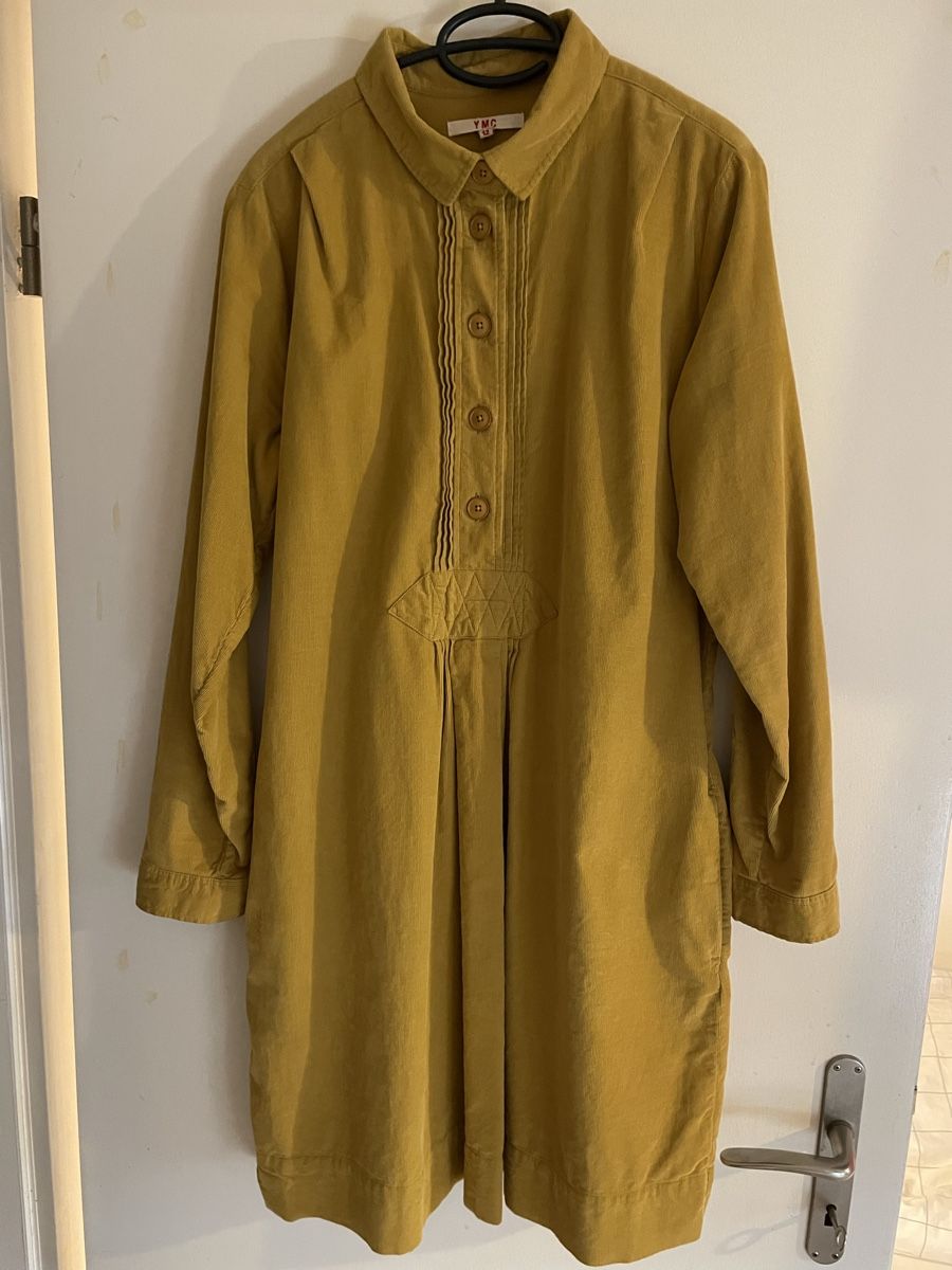 Vestiti: Y.m.c. Cord-Kleid Gr.12( 38) ockergelb – Usato da Bertschikon Gossau venduto da kel_wf2y
