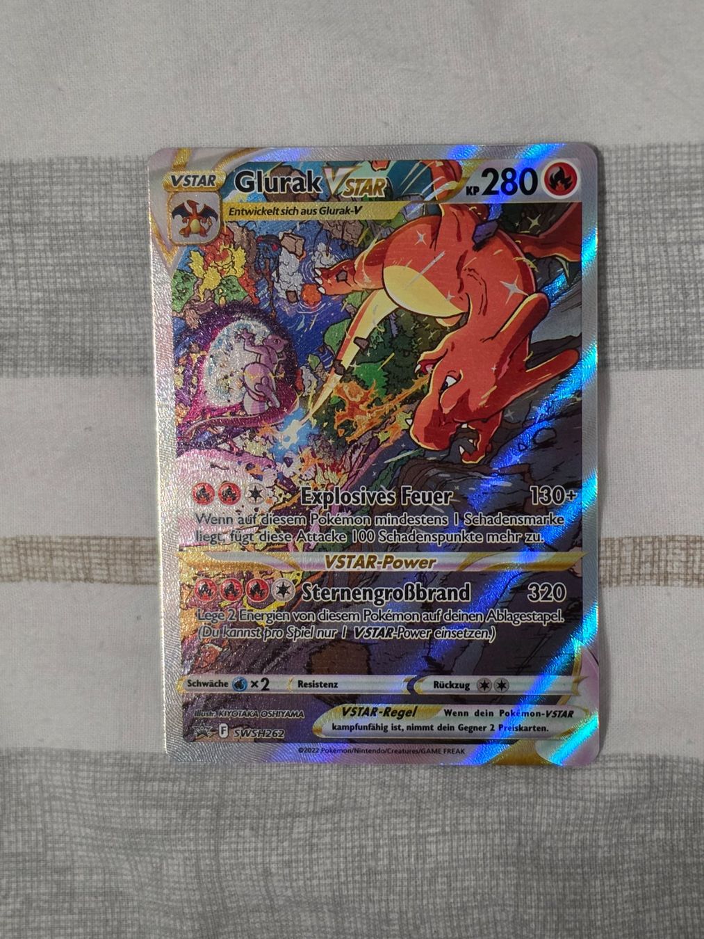 Pokémon Carte collezionabili: Glurak VSTAR 262 – Usato da Binningen venduto da oscark77 1
