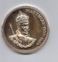 (1248) Austria Reinsilber König Matthias 1557-1619, pp