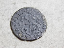 Kantonsmünze Wallis 1776 - 1 Kreuzer "Franz Friedrich"