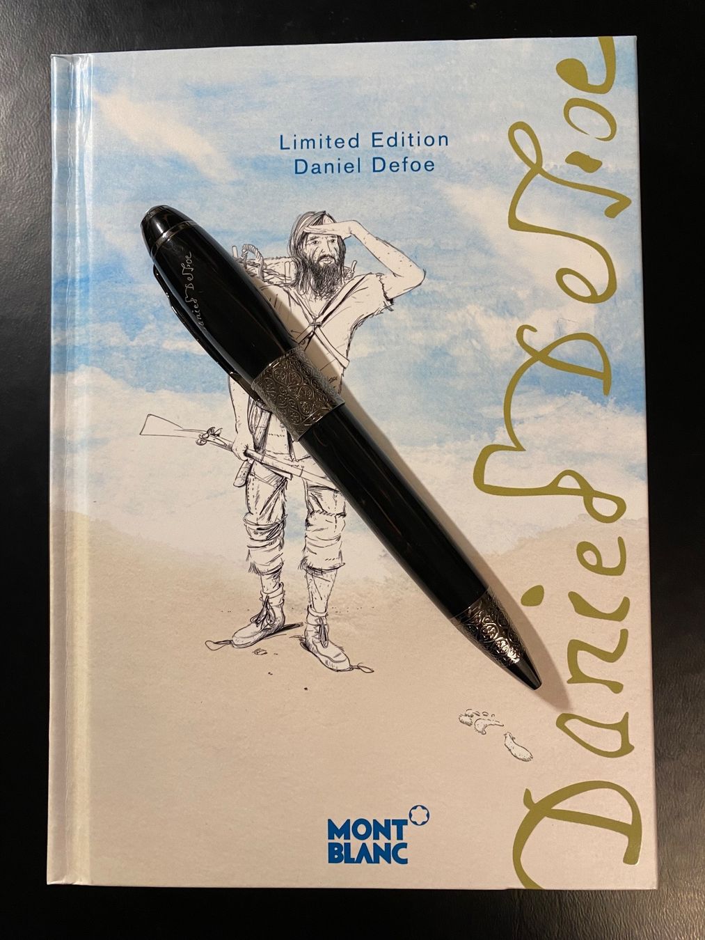 Penna & Evidenziatori: Montblanc Kugelschreiber Daniel Defoe Limited Edition – Usato da Goldach venduto da benzi71