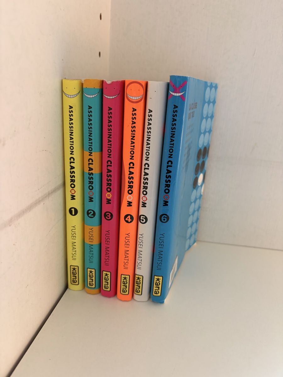 Fumetti: Manga Assassination Classroom Tomes 1-6 – Usato da Meyrin venduto da bon_djk5 1