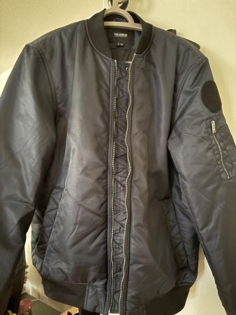 Veste Bombe PULL&BEAR bleu marine taille L bon état
