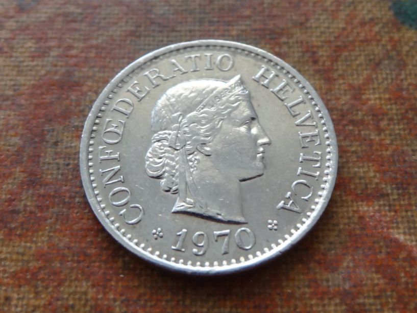 Tutti le monete: 10 Rp. 1970 – Usato da Romanel-sur-Lausanne venduto da Swift13