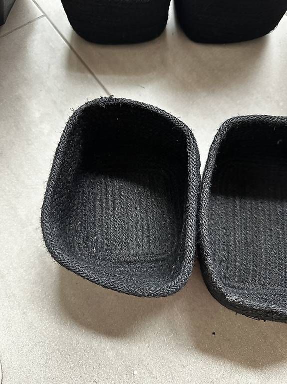 Scarpe da donna: Cesti nuovi neri in iuta  – Usato da Mendrisio venduto da esthetic111 3