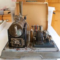 Machine à vapeur Marklin Typ 2, année 1920, avec dynamo