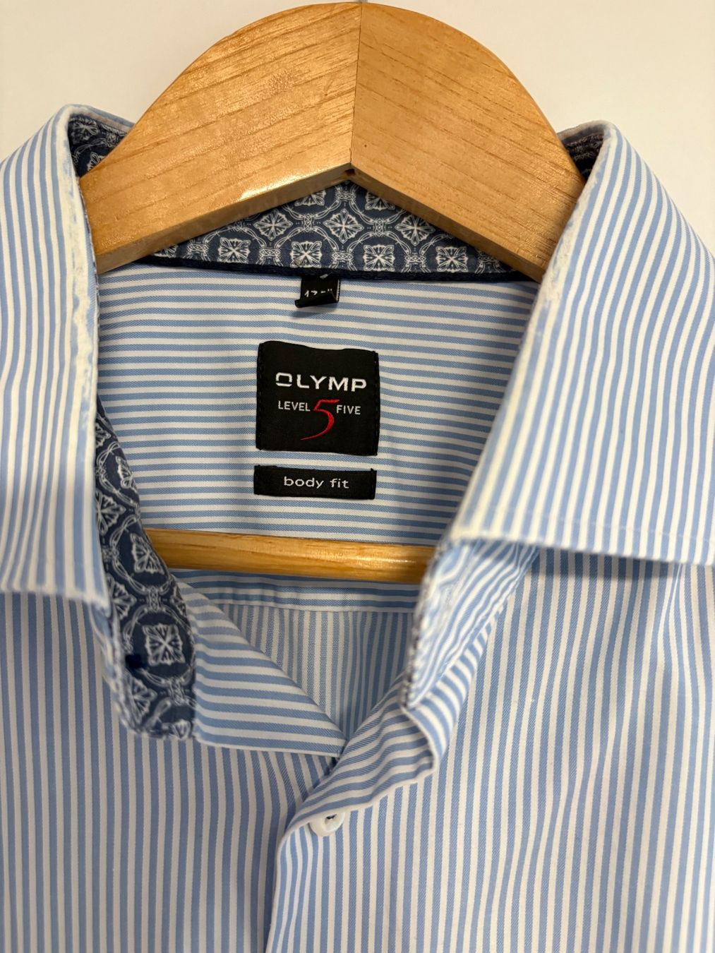 Hemden: Hemd Olymp blau weiss – Gebraucht aus Zürich von fra_88dh 1