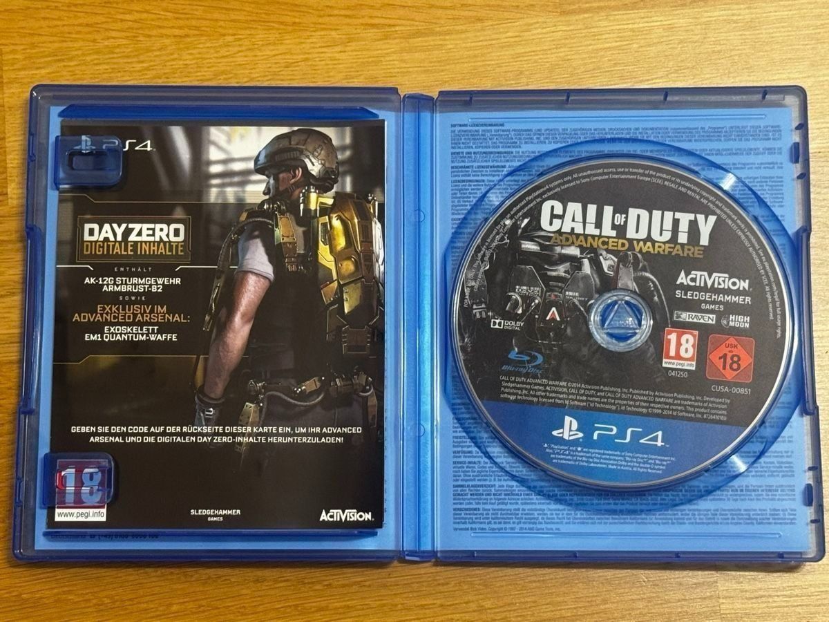 Spiele: Call of Duty: Advanced Warfare - PS4 – Gebraucht aus Uster von GamesAndStuff 2