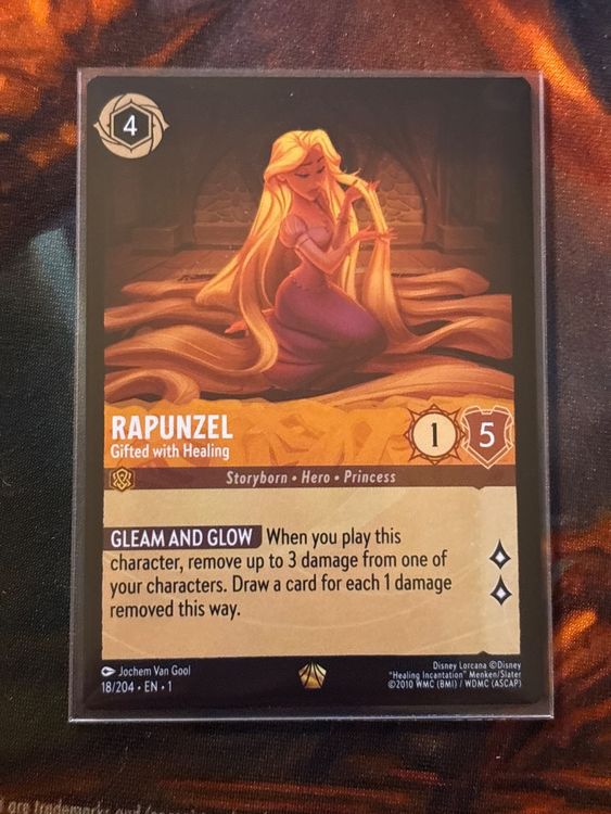 Lorcana Disney Rapunzel Gifted with Healing ENG Kaufen auf Ricardo