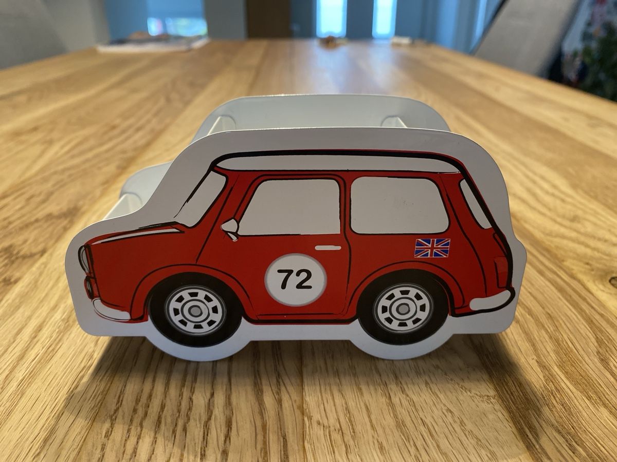Giocattoli: Mini Cooper Stiftehalter, Retro Design, Top Zustand – Usato da Kaltenbach venduto da gilgli
