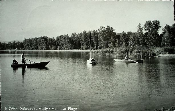 Cartoline postali: VULLY Salavaux - La Plage – Usato da Jona venduto da philajona