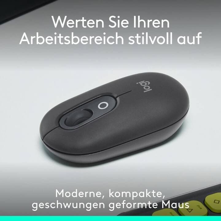 Logitech Mouse: Logitech POP Emoji Bluetooth Maus – Kabellos | Multi-Device – Nuovo e nell'imballaggio originale da Winterthur venduto da SwissTechStore