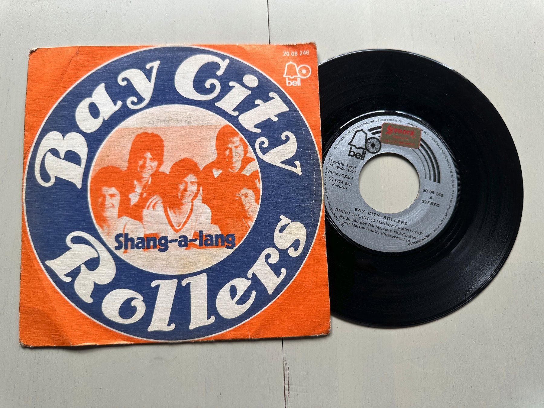 Dischi in vinile: BAY CITY ROLLERS rare Single Kult 70's Spanien diff Shang a – Usato da Basel venduto da Partridge