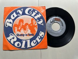 BAY CITY ROLLERS rare Single Kult 70's Spanien diff Shang a