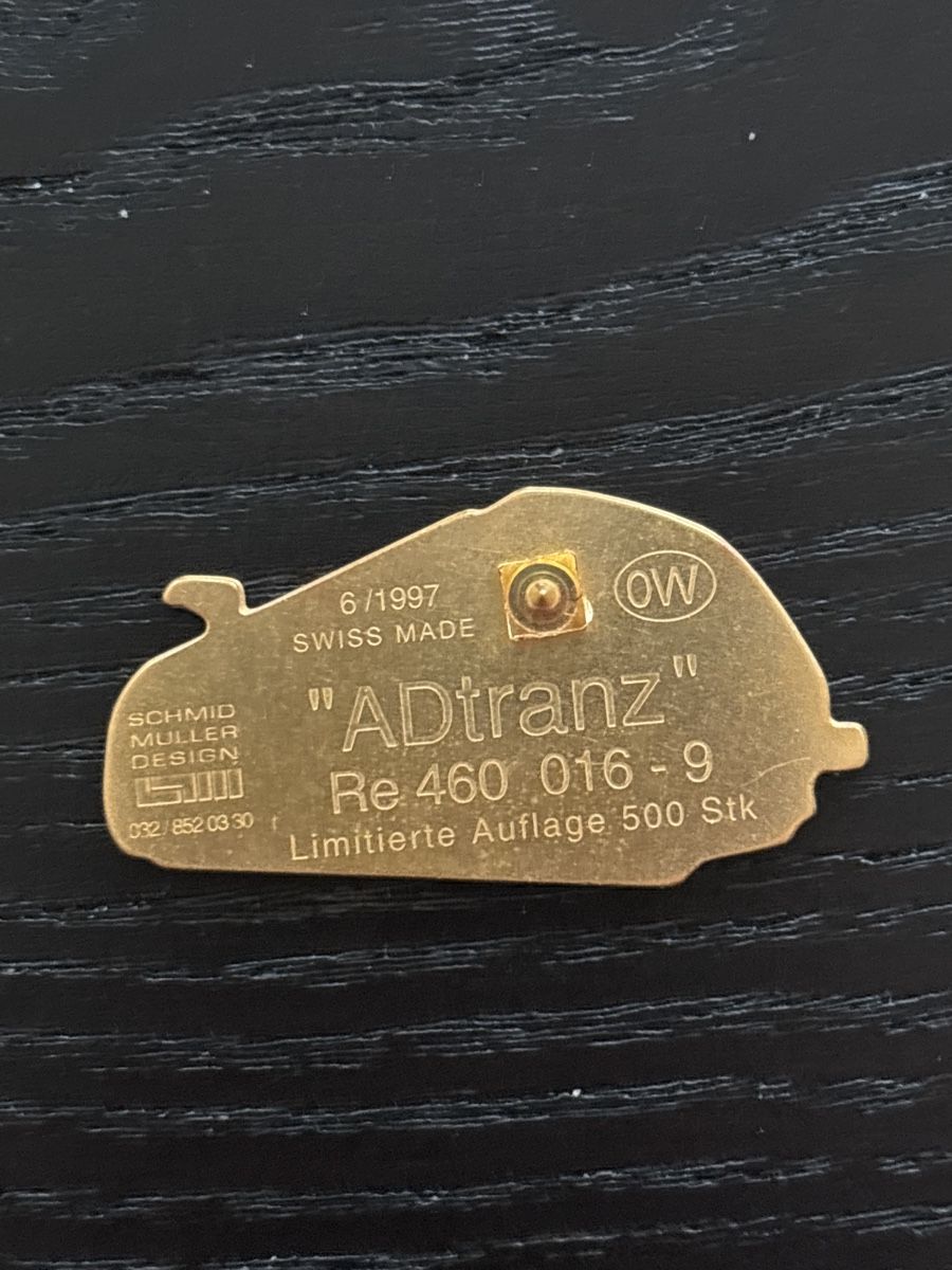 SBB/CFF/FFS Placchette & Badge: Re 460 Schmid Müller 500 Stück – Usato da Uetendorf venduto da hoisle 1