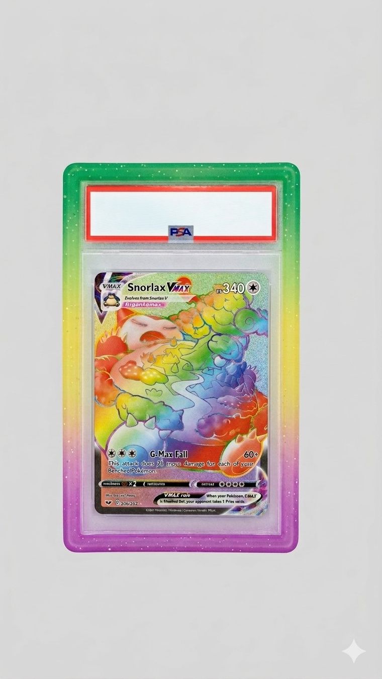 Pokémon Carte collezionabili: PSA - DragonGradedGuards - Rainbow – Nuovo e nell'imballaggio originale da Winterthur venduto da GreenSkyline