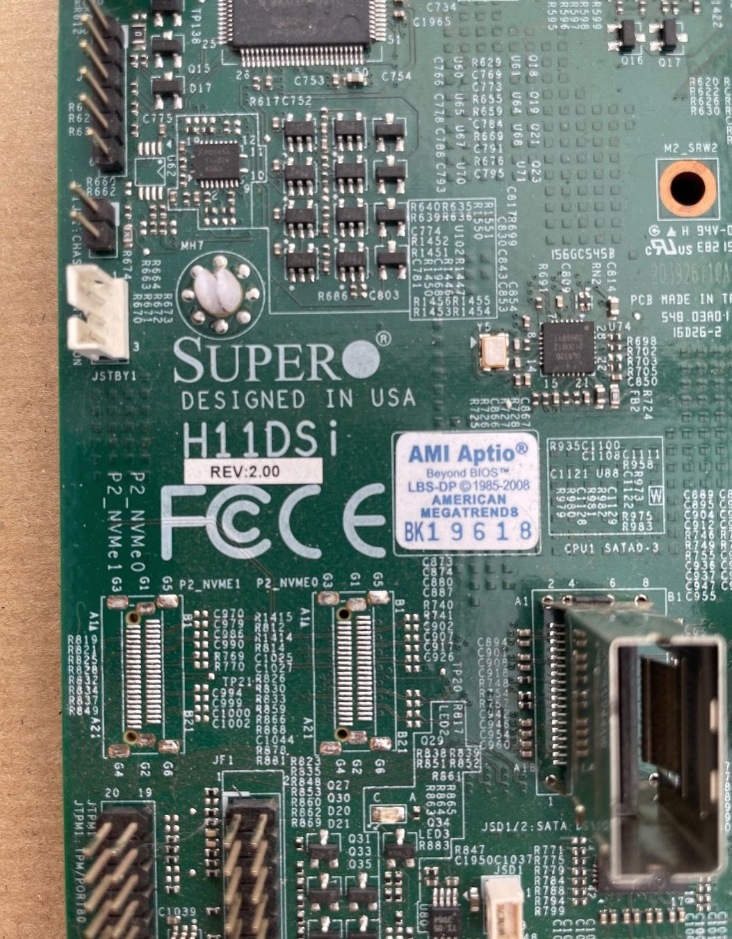 Supermicro Server: Supermicro H11DSi Dual-CPU Server-Mainboard, Defekt, Bastler – Defekt aus Zeiningen von rot_2xls 1
