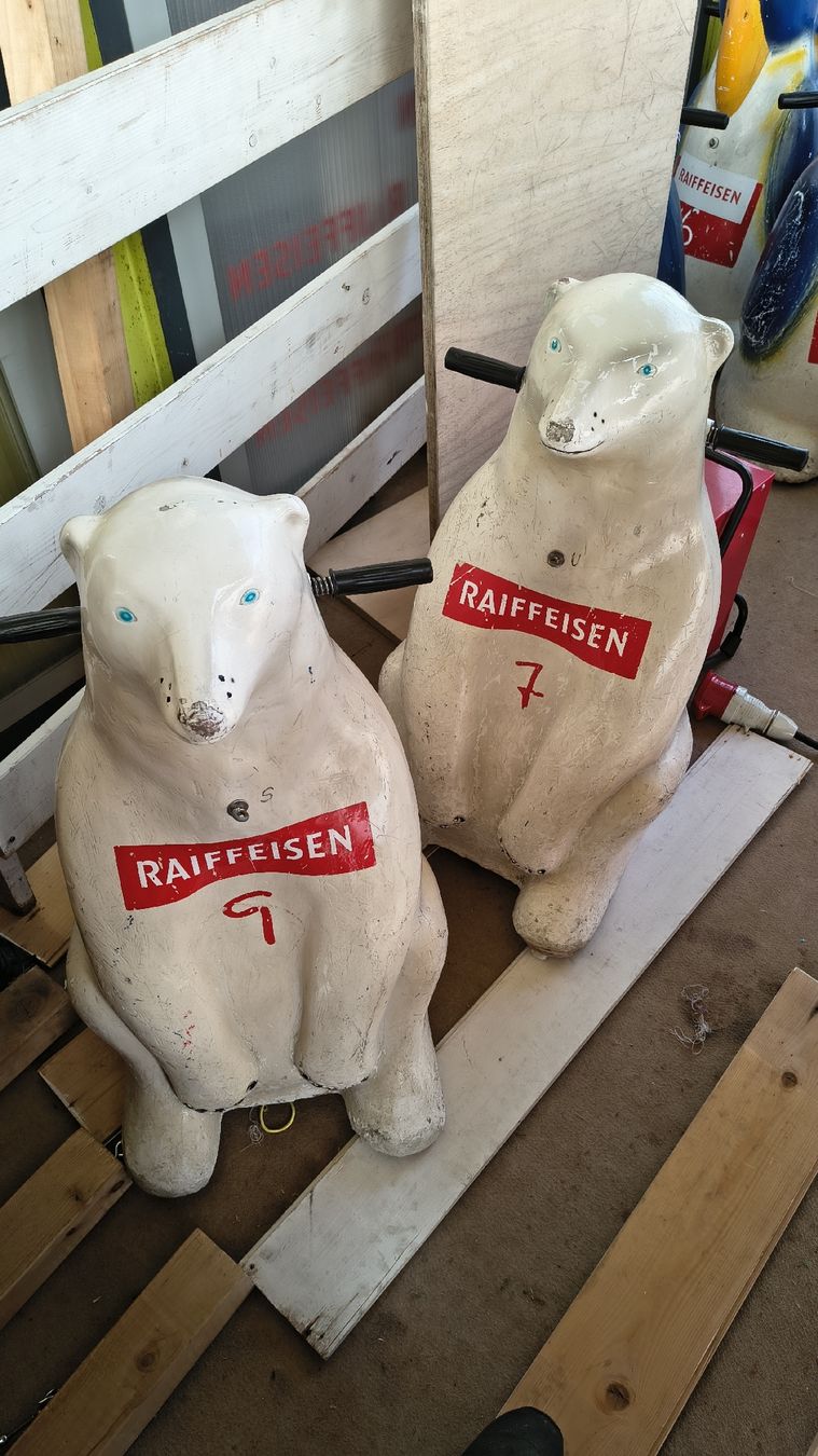 Carrozze: Panda e Orso aiuto per pattinare 🐼 – Usato da Minusio venduto da Chrisblue70 3