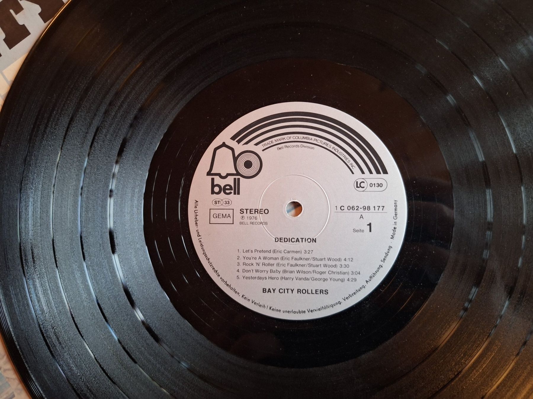 Dischi in vinile: Bay City Roller Dedication – Usato da Gais venduto da til_7qpv 3